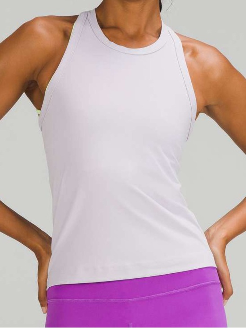 Lululemon Align Waist-Length Racerback Tank Top - Size 2 - Faint Lavender - NWT